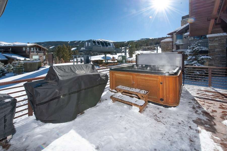 Copper Mountain vacation rental with ski area views